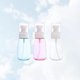 thumbnail image 2 of 3 botellas de spray vacías de 100 ml con bomba a presión, envases portátiles para protección solar (transparentes, azules y rosas)., 2 of 6