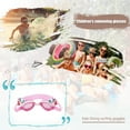 thumbnail image 5 of FunnyBeans Kids Cartoon Swim Goggles, Toddler Swimming Goggles for Boys Girls Children Age 3-12 (unicorn), 5 of 8