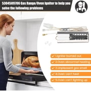 5304509706 Gas Oven Range Igniter Replace Compatible with Frigidaire Kenmore GE Crosley Tappan Westinghouse Gibson HotPoint Range Oven/Stove