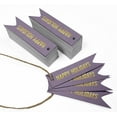 thumbnail image 3 of Inkdotpot Gold Foil Paper Hang Tags Happy Holiday Favor Tags 100 Pieces, 3 of 6