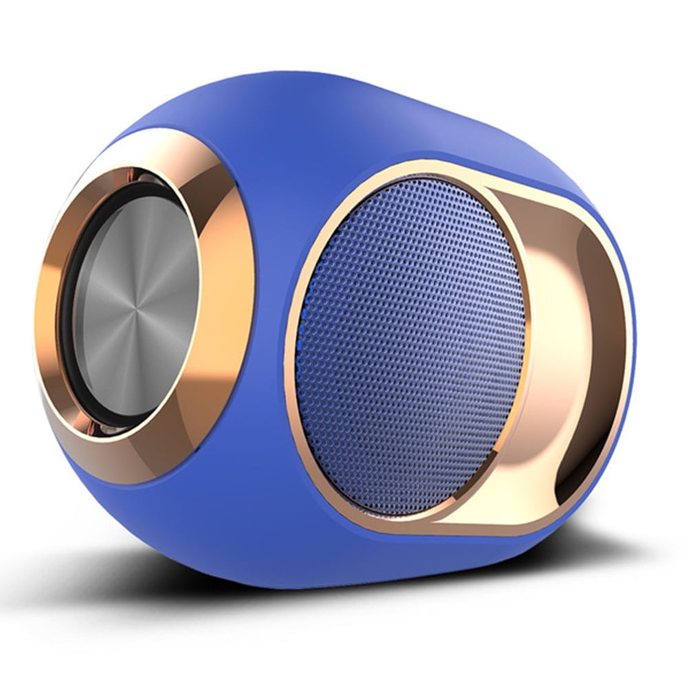 Portable Smart Bluetooth Speaker Wireless Bluetooth Golden Egg Stereo White