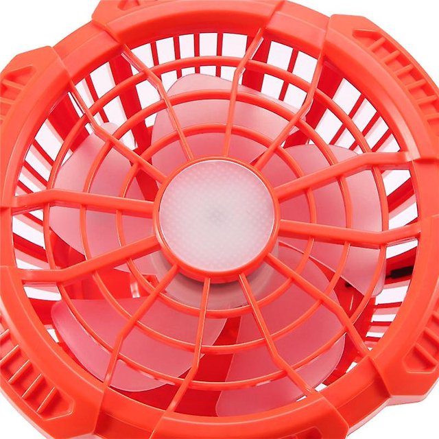 Batería externa ventilador de camping adecuado para artesano (f) Afortunado Sencillez