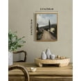 thumbnail image 5 of Drsoum Vintage Countryside Road Canvas Wall Art 11x14in Nature Framed Farmhouse Retro Wall Prints Bathroom Office Decor, 5 of 6