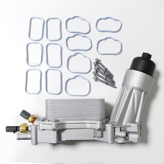 Upgraded Aluminum Oil Filter Housing Kit With Cooler For 3.6L V6 Chrysler, Dodge, Jeep - Replaces 926-959, 926-876
