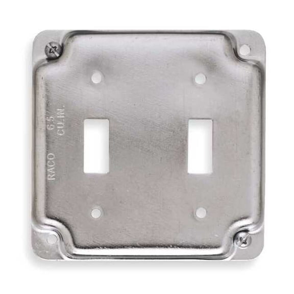 COVER SQ BOX 2TOG SWTCH (Pack of 1)