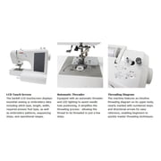 Automatic Household Embroidery Machine Single Needle Flat Sewing