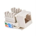 thumbnail image 2 of axGear RJ45 Cat5e 110 Punch Down Keystone Réseau Ethernet Jack Port 10 Pcs, 2 of 7