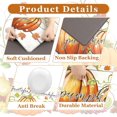 thumbnail image 2 of Pumpkin Anti Fatigue Kitchen Rugs Sets 2 Piece Seasonal Fall Holiday Party Vintage Farmhouse Kitchen Rug Runner Set Non Slip Cushioned Comfort Standing Desk Mat for Home Office Orange, 2 of 6