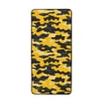 thumbnail image 3 of Absorbent Coral Velvet Towel 27x55in Light Soft And Fluffy Wool Circle Delicate And Not Easy To Remove The Edge Vector Camouflage Pattern Yellow_3, 3 of 8