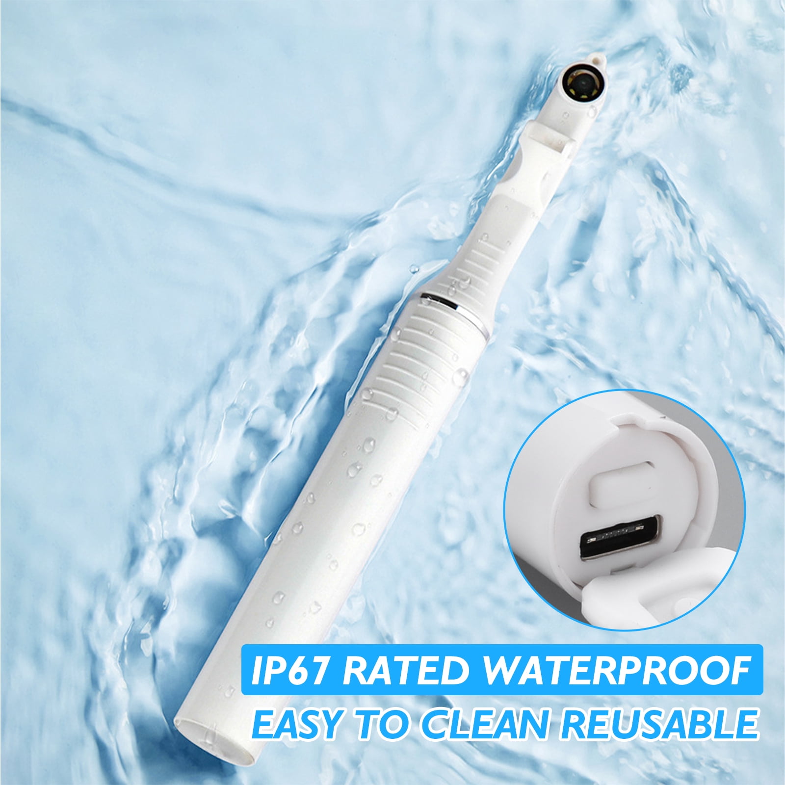 Visual Floss with Intelligent Image,Dental,Washable and Replaceable Floss