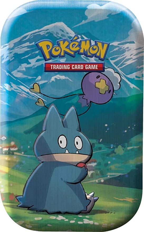 Pokemon Trading Card Games Assorted Mini Tins - 3 Booster Packs