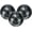Black, variant on 3-Pack Decorative Ball for Bowls, 2.4 Inch Mosaic Glass Balls Decorative Glass Orbs for Home Decor/Dining Tables/Wedding Party/Coffee Table/Centerpiece Decor [Red]