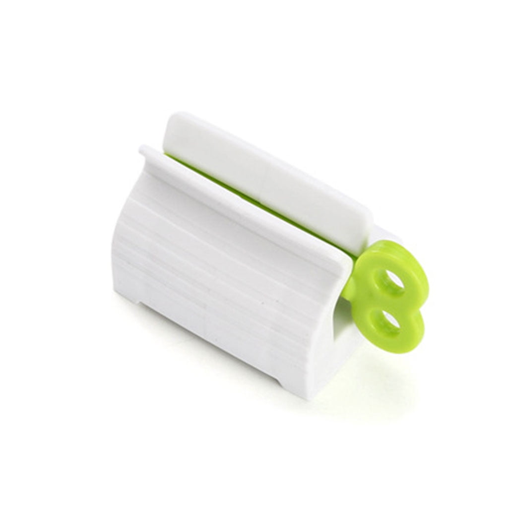 2 Pack Plastic Rolling Tube Toothpaste Dispenser Easy Squeezer Holder Bathroom 