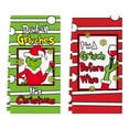 thumbnail image 1 of Texiao Serviette de Noël en Microfibre Imprimée 3D Verte Serviette de Cuisine à Succion, 1 of 3