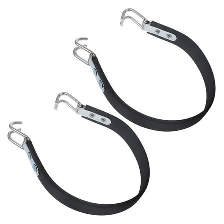 ETHZZLE 2Pcs Battery Carrier Strap for Outdoor Camping and Travel Portable and Practical 16.5x1x0.8in PVC Steel