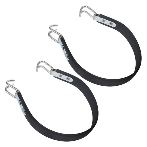 Correa de elevación de batería portátil para carrito de golf, 2 unidades, resistente, color negro