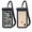 Black, variant on MSHUN Waterproof Cell Phone Pouch, Universal Water Proof Dry Bag Case with Neck Lanyard - Underwater Clear Cellphone Holder Large Protector for Samsung Galaxy for Beach Pool Swimming - Black