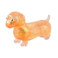 thumbnail image 2 of Juguete sensorial con forma de perro salchicha, ideal para rellenar calcetines navideños o como premio en fiestas escolares. Naranja, 2 of 9