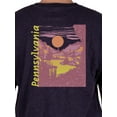 thumbnail image 3 of Unisex Pennsylvania State Graphic Tee, Triblend T-Shirt from Home Free, Sizes S-2XL, 3 of 5