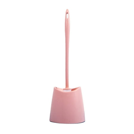 Toilet Brush Set with Base White Pink or Bl… product image