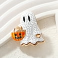 thumbnail image 4 of Halloweens Pumpkin Head Specters Brooch Adds Fun To Any Outfit, 4 of 10