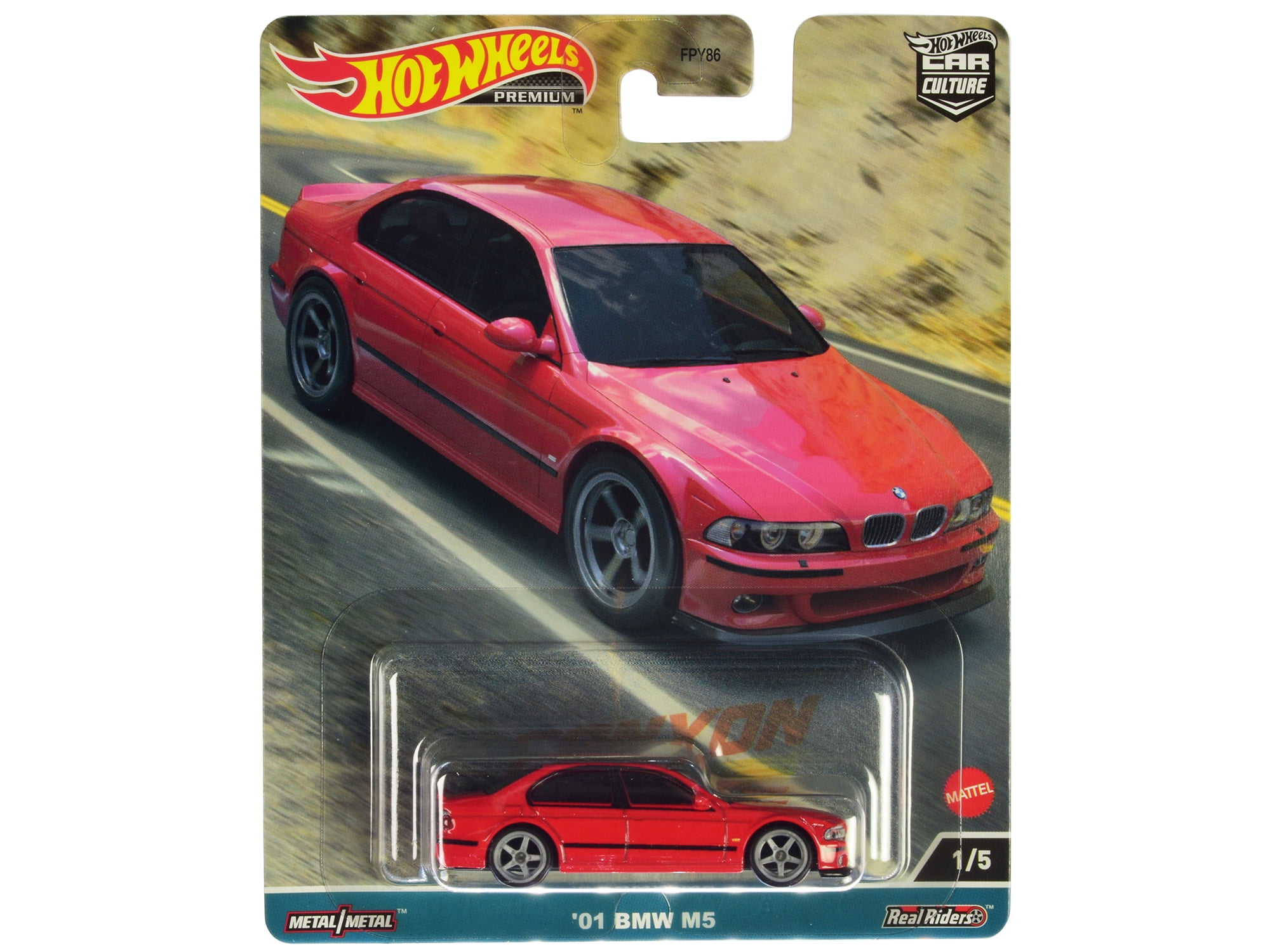 Hot Wheels Car Culture 2023 Canyon Warriors Complete Set of 5 Diecast Vehicles