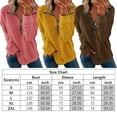 thumbnail image 2 of Women's Zipper Pullover Long Sleeve Blouse Tops Sweatshirt Loose Fit Casual Pullover Tops, 2 of 3