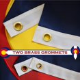 thumbnail image 4 of G128 – Colorado State Flag | 3x5 feet | Embroidered 210D – Indoor/Outdoor, Vibrant Colors, Brass Grommets, Quality Polyester…, 4 of 7