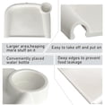 thumbnail image 2 of Bandeja de comedor para bebés Competible con Inglesina Fast Table Chair Bandeja de alimentación de silicona para bebés para silla de mesa rápida con clip Apto para lavavajillas Sin BPA Accesorio de ba, 2 of 5