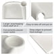 thumbnail image 2 of Bandeja de comedor para bebés Competible con Inglesina Fast Table Chair Bandeja de alimentación de silicona para bebés para silla de mesa rápida con clip Apto para lavavajillas Sin BPA Accesorio de ba, 2 of 5