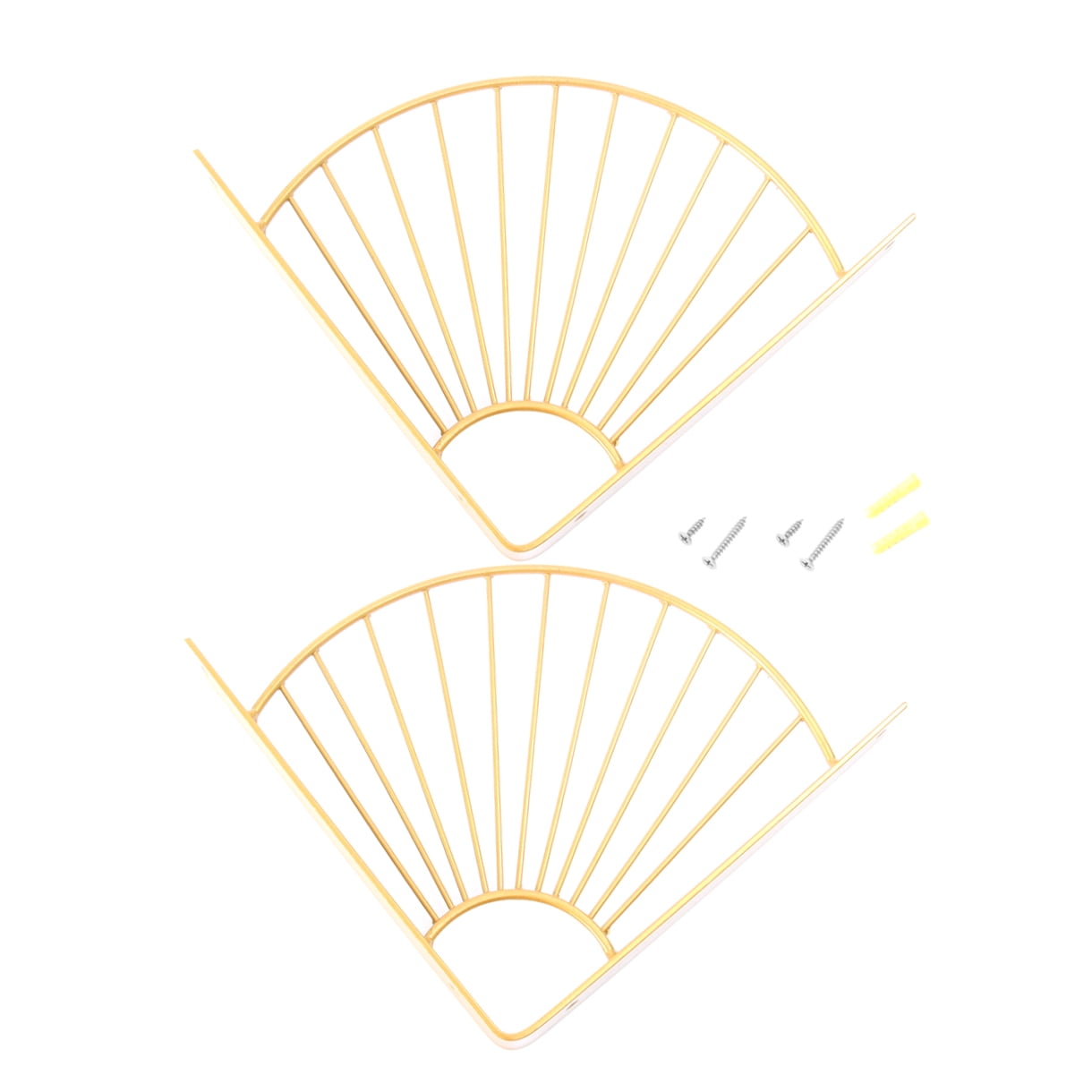 WHAMVOX  Wall Floating Shelf Bracket Fan Frame Household Layer Board