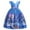 Sky Blue, variant on SDJMa New Year Girls Christmas Princess Long Dress European And American Children's Multiple Styles Printing Theme Party Dress