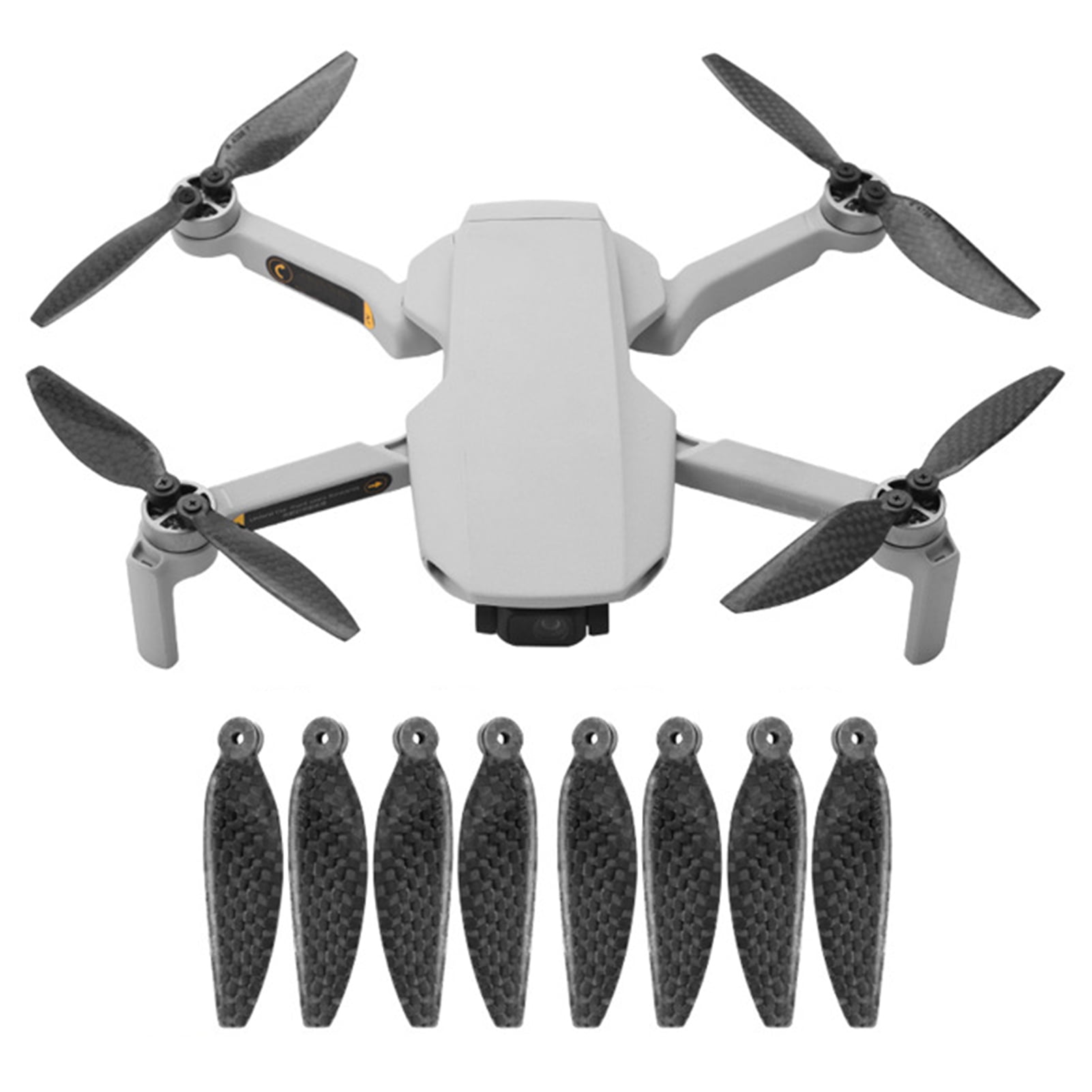 8x Quick Release Carbon-Fiber Propellers for DJI Mavic Mini RC UAV Quadcopters