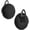 2PCS(Black), variant on Pouch for Men 2 count Black, 1000D Nylon Small Zipper Change Purse with Triangle Buckle, Mini Portable Compact Pocket  Holder for Loose Change