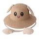 thumbnail image 4 of Sombrero de paja con orejas de moda con orejas que se mueven y saltan, gorras de pescador de protección para Caqui, 4 of 9