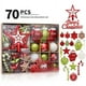 thumbnail image 2 of Bolas de decoración de árbol de Navidad de Año Nuevo para medias navideñas, accesorios de bolas de árbol de Navidad, 2 of 4