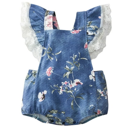 

Maxcozy Newborn Baby Boys Girls Cotton Short Sleeve Romper Jumpsuit Outfits