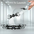 thumbnail image 4 of ALLCACA RC Drone with Cameras - Foldable Mini Drone Headless Mode RC Quadcopter with 1080P Camera Voice Control Altitude Hold RC Drone Toys Gifts for Kids Beginners - Black, 4 of 9