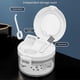 thumbnail image 2 of Retainer Cleaner Case Orthodontic Cleaner Kit For Aligners Braces Dentures Portable Aligner Case Denture Bath Tray, 2 of 5