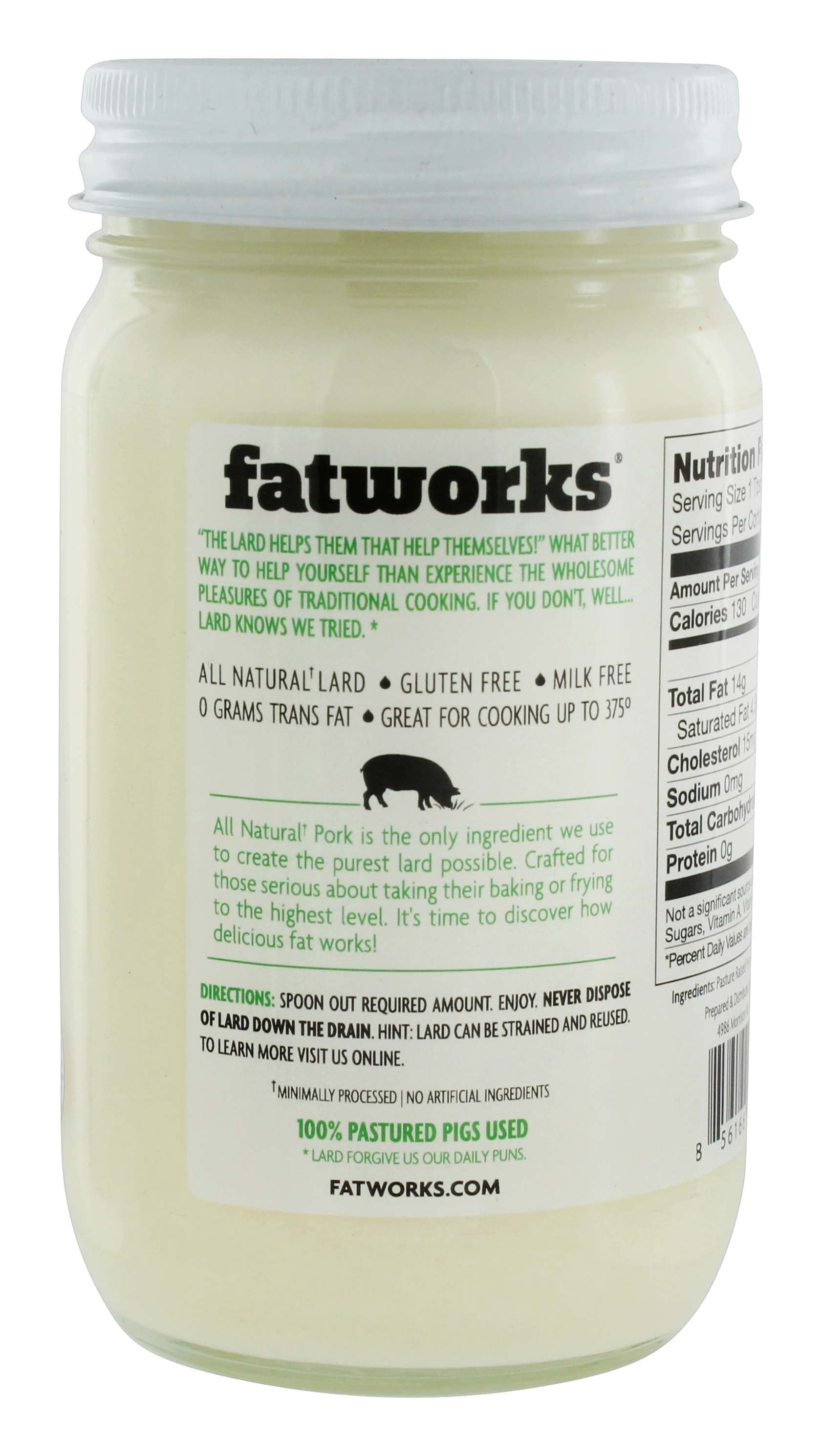 Fatworks Fatworks  Cooking Oil, 14 oz