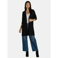 thumbnail image 3 of Time and Tru Women's Super Soft Cardigan, Size XS-XXXL, 3 of 4