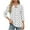 White, variant on Posijego 3/4 Sleeve Tops for Women Business Casual V Neck Blouse Summer Loose Tunic Shirts for Women