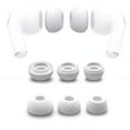 thumbnail image 4 of Replacement Earbud Tips Covers for Apple AirPods Pro & Airpods Pro 2 - (6 Pairs) Small, Medium and Large (White), 4 of 6