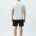 thumbnail image 6 of Besolor Men's Short Sleeve T Shirt Crew Neck Casual Summer Tshirt Solid Color Classic Basic Tee Shirt, 6 of 8