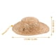thumbnail image 4 of Sombrero de paja para niños, gorra para el sol en la playa, sombrero de paja, sombrero de playa tejido de paja, sombrero artesanal de verano, 4 of 6