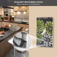 thumbnail image 5 of Yayeee Toggle Light Switch Wall Plate 1-Gang 4.5"x2.7" Home Decorative Outlet Cover, Gray Floral, 5 of 7
