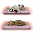 thumbnail image 1 of Cama Calefaccionada para Perros, 50X40 cm, color Rosa, 1 of 6