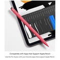 thumbnail image 3 of ZAGG Pro Stylus 2 with Active & Capacitive Tips, Palm Rejection, Tilt Recognition, Bluetooth Pairing, Compatible w/iPad Pro 11/12.9 (3,4, & 5 Gen)/Ai, 3 of 10