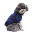 thumbnail image 3 of ZDWQFA Winter Dog Hoodie Sweatshirts with Pockets Warm Dog Clothes for Small Dogs Chihuahua Coat Clothing Puppy Cat Custume, 3 of 6