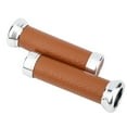 thumbnail image 4 of Universal Motorcycle Handle Grips Skid Resistance Protection Accessories Replacement (Brown), 4 of 11